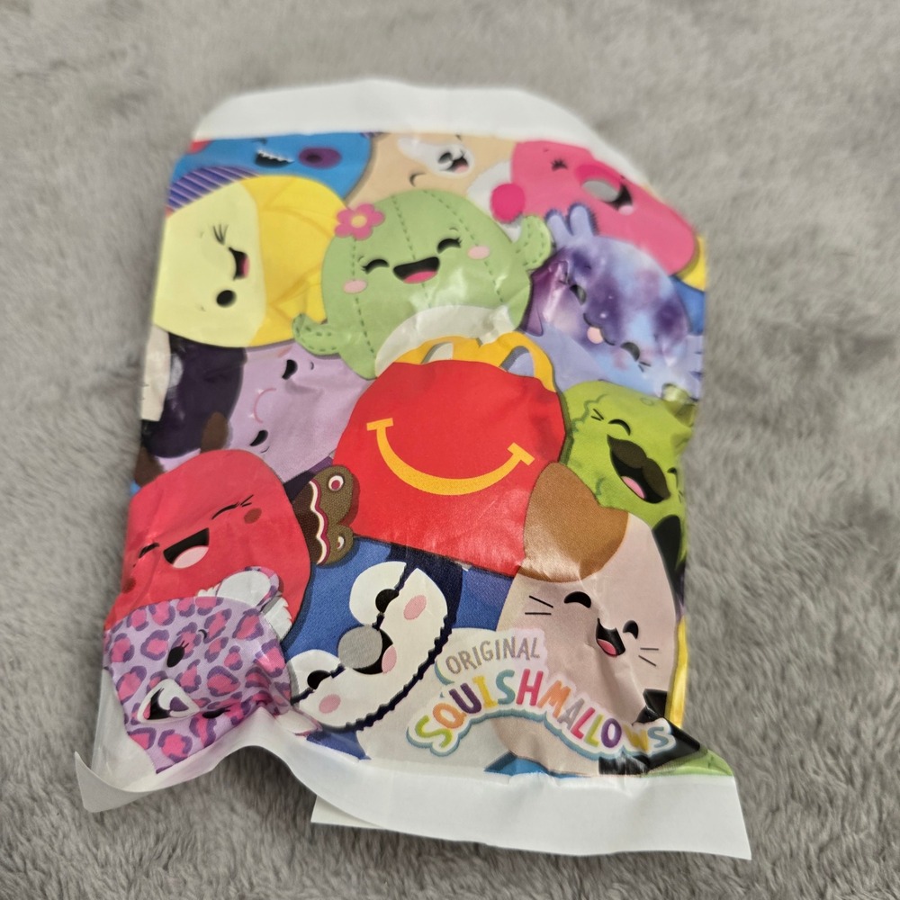 McDonalds Squishmallows 2025 Happy Meal Toy Sealed Blind Bag Mystery Plush